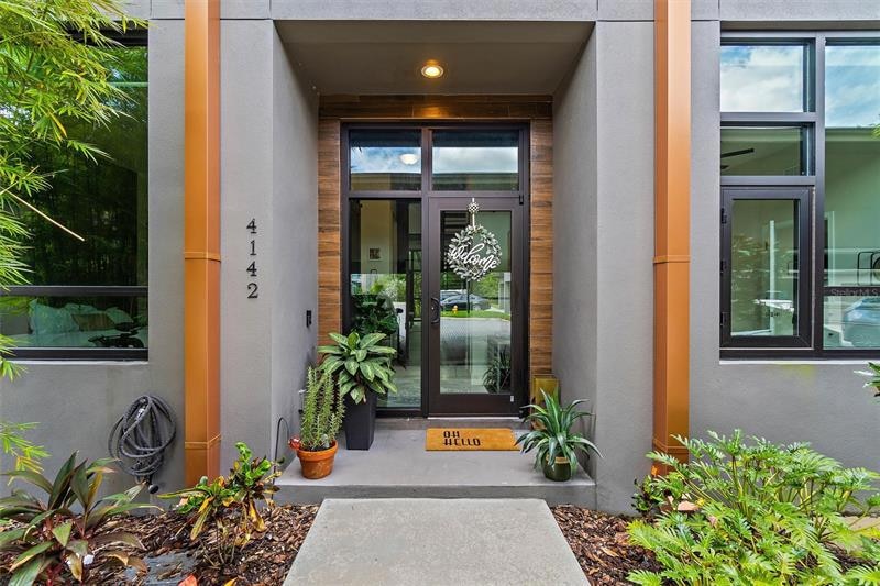 Front Entrance to unit
