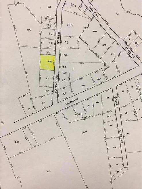 Land Lot Map 9 Lot 25