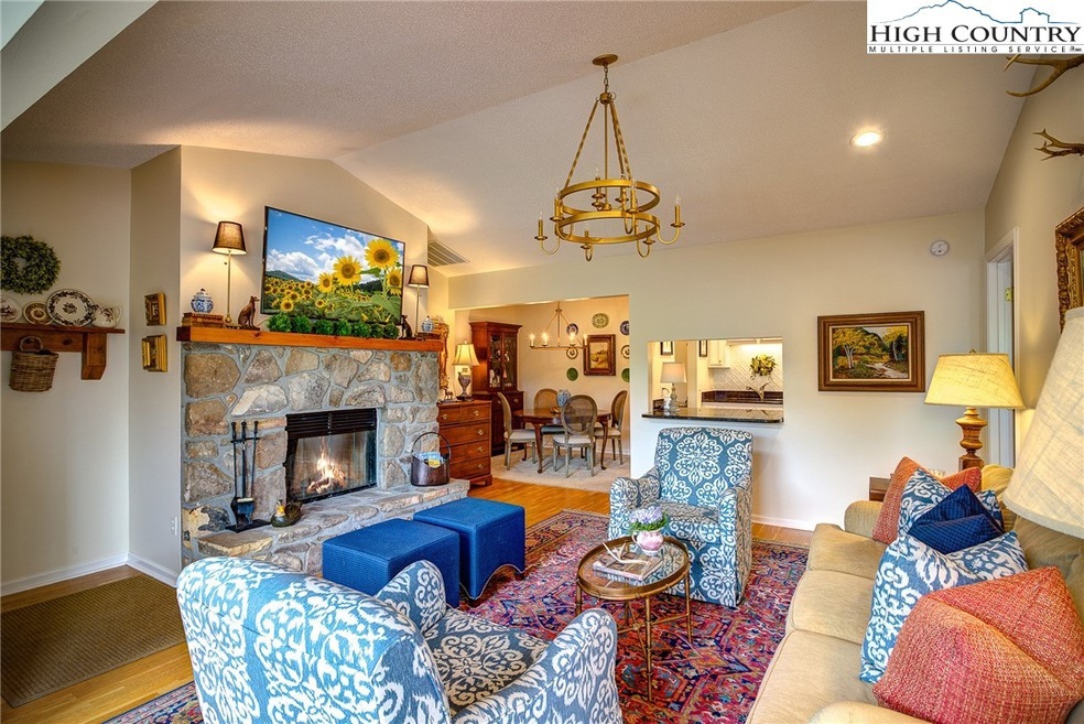 Open, bright and airy describes this living area.