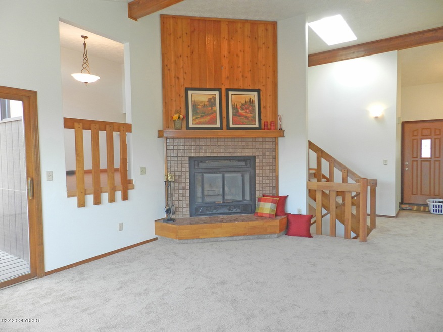 Large Fireplace