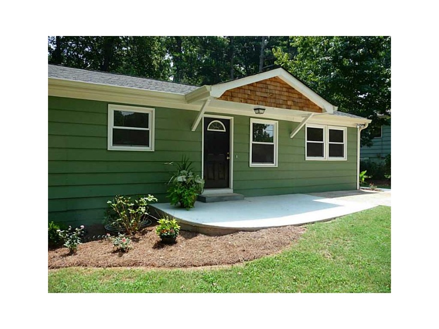 Exterior Front. View of the front porch and landsc