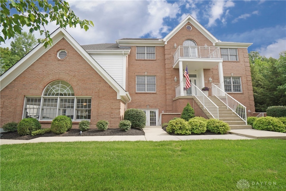 Custom Built 5300SF All Brick Home Nestled on a Pr