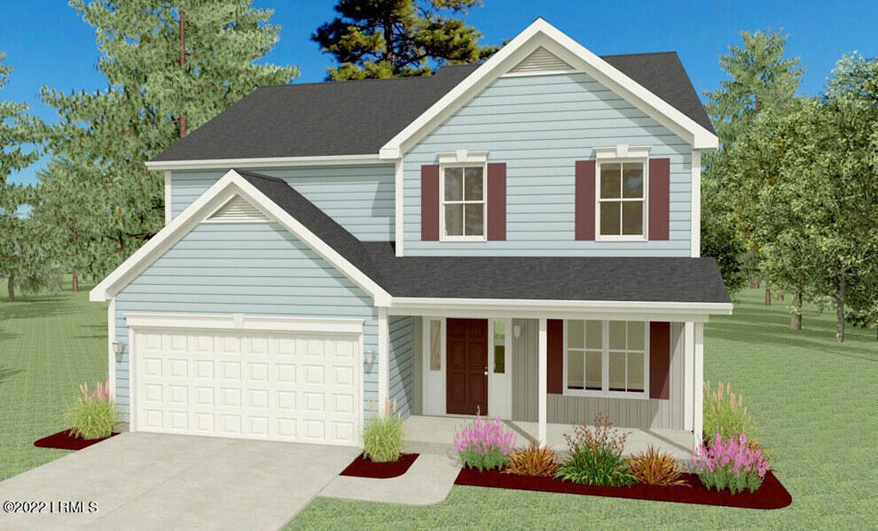 Beaufort II Trad front elevation for MLS