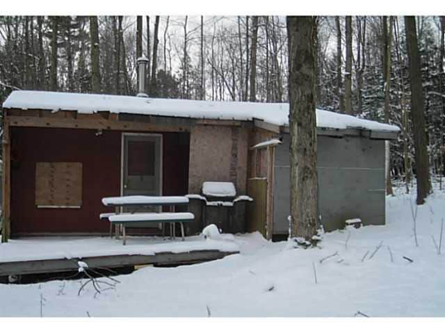 Exterior Front Private Road, Private Cabin In The 