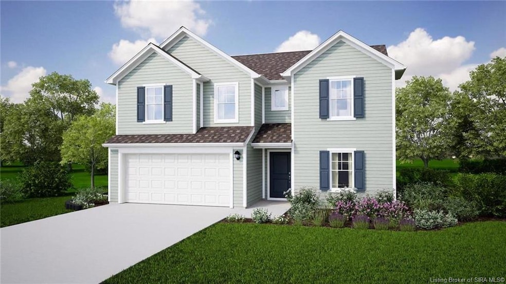 Front Rendering- Finished home may vary slightly