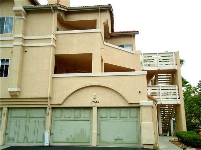 It is the unit directly above the garages with the