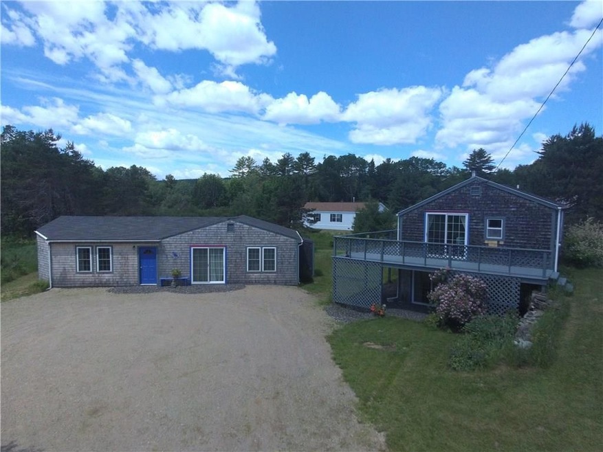 Exterior Front View of Home and Studio
