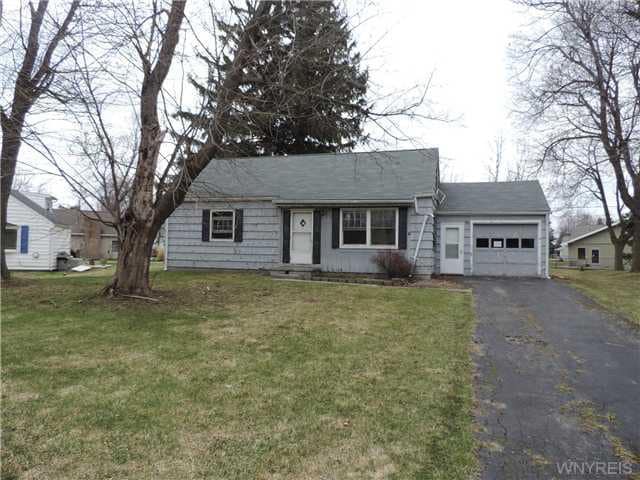 Exterior Front. The lot is irregular in shape. App