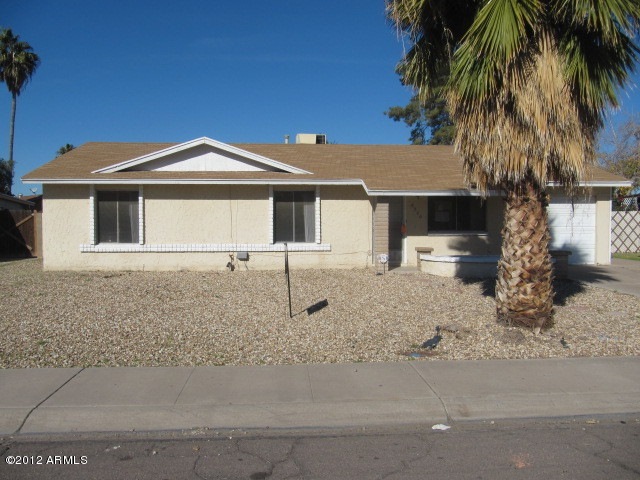 front of home