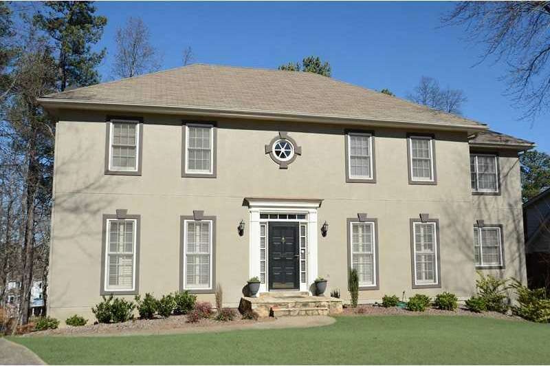 Exterior Front. 4 bedroom, 2 full baths, 2 half ba