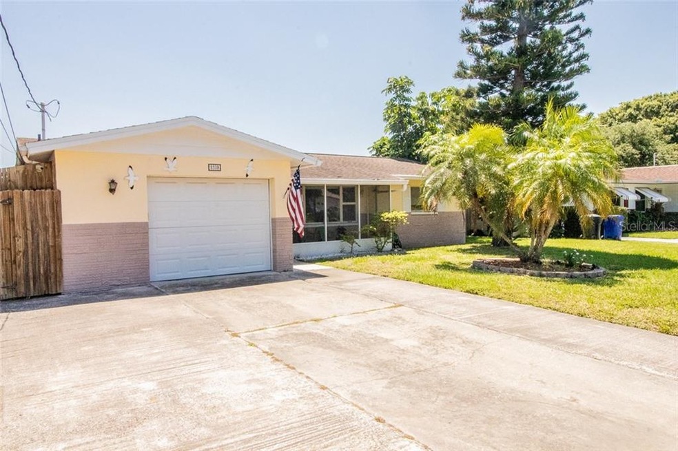 Front Elevation with large front yard and backyard
