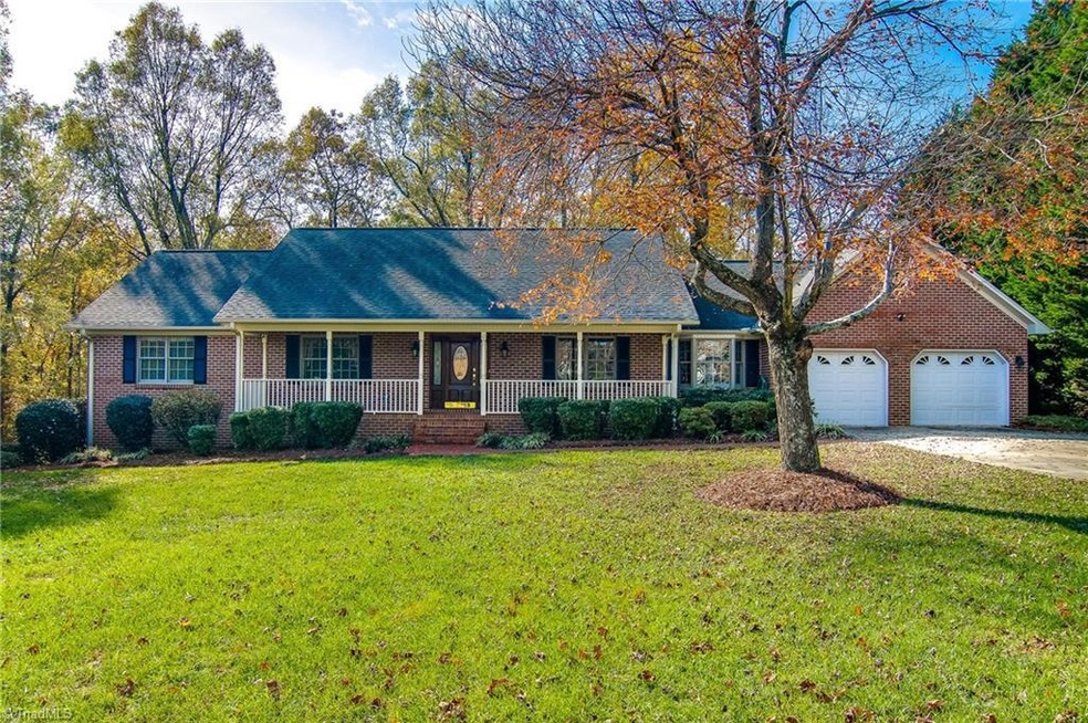 Welcome to 515 Ken Dan! All brick home for easy maintenance with two car attached garage sits on almost an acre!