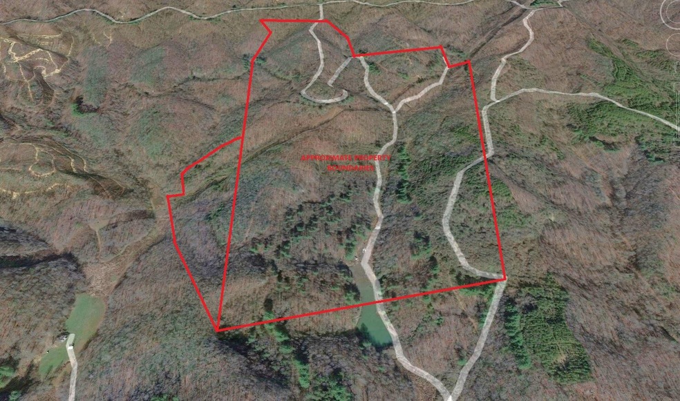 GOOGLE EARTH VIEW WITH APPROX PROPERTY B