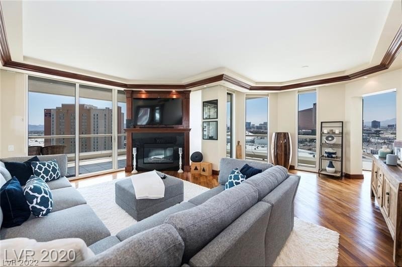 GORGEOUS LIVING AREA WITH UNOBSTRUCTED STRIP VIEWS