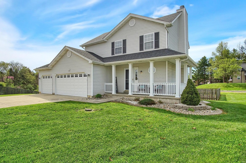 WONDERFUL 2 STORY HOME FEATURING WRAP AROUND PORCH, 3 BR, 3 BATHS, AG POOL, FENCED BACKYARD ~ UPDATED!