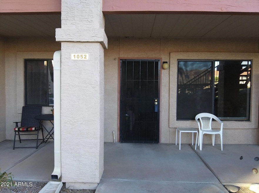 Entry and Patio Area