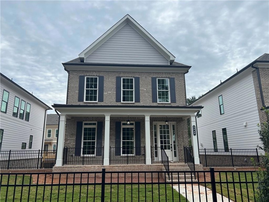 Welcome to the Greenville C with brick front eleva