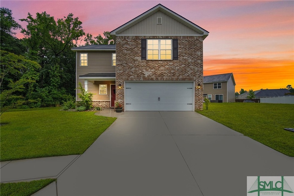 Sunset front exterior view