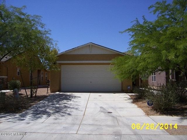 Front of residence