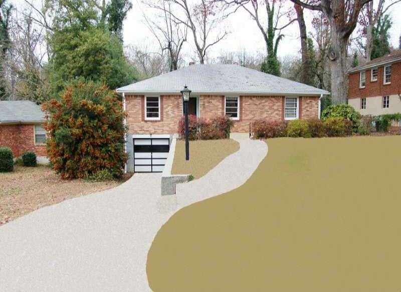 Exterior Front. Quality Four Sided Brick Ranch On 