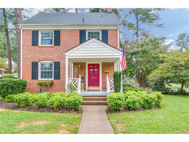 Built in 1948, this all brick Colonial has many upgrades, great bones and lovely architectural details.
