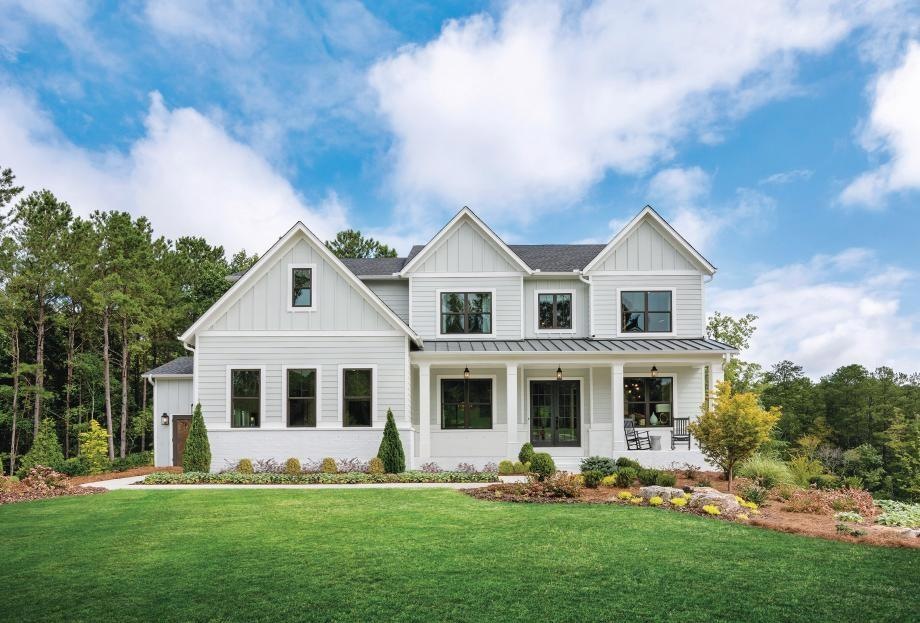 Toll Brothers - Milton Overlook Modern FarmHousePictures are representative of Payton Model Home. Finishes are pre-selected and vary from pictures.