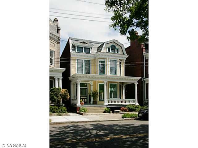 Exterior Front - Note the Palladian window above t