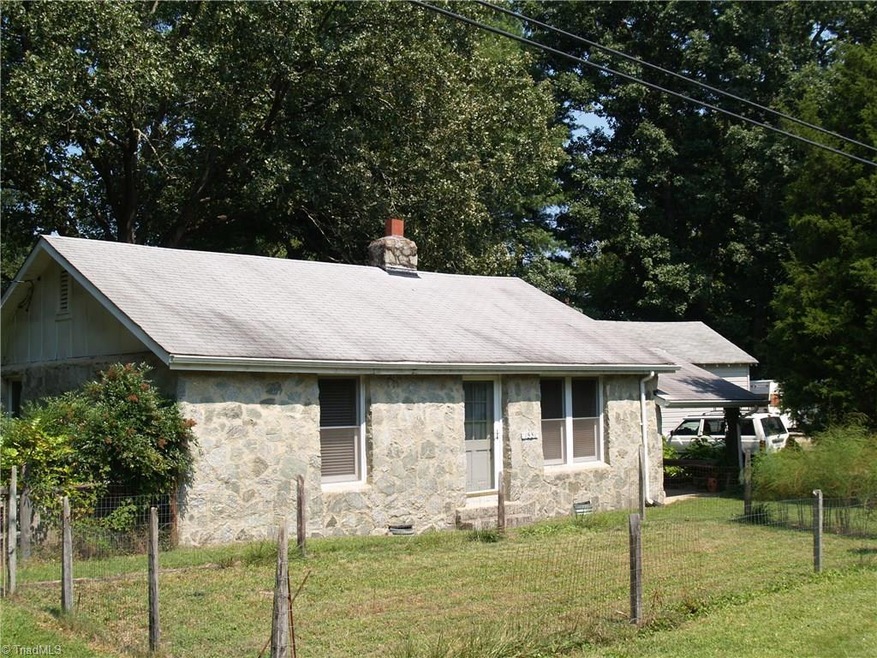 A stone cottage on the Guilford County line. Country living with interstate access and all the conveniences of city living!