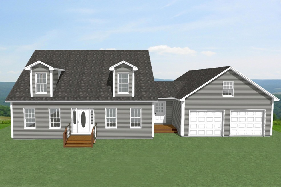 Cape & Garage Front