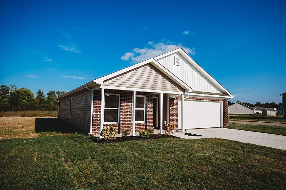 This photo is a model home photo or artist renderi