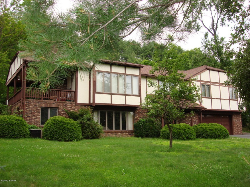 Rear of the home from Old Milford Rd