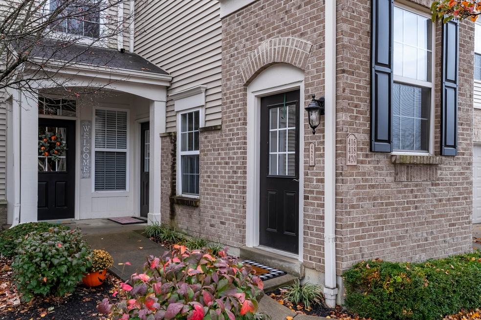Front door of Property