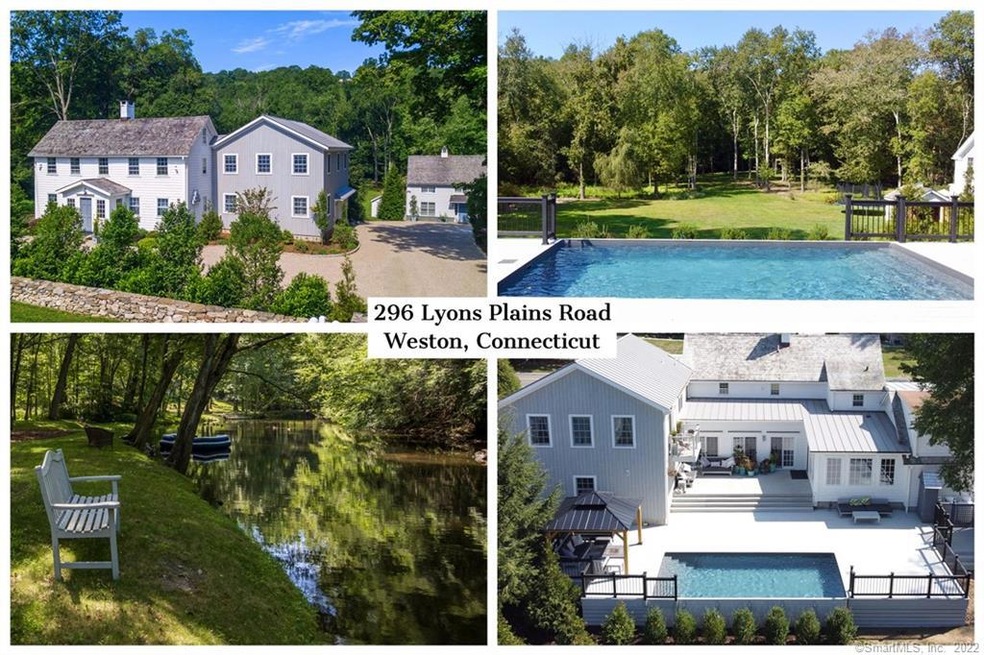 Welcome to 296 Lyons Plains Road in Weston, Connec