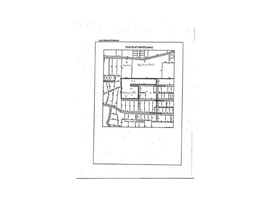 Plat Map.