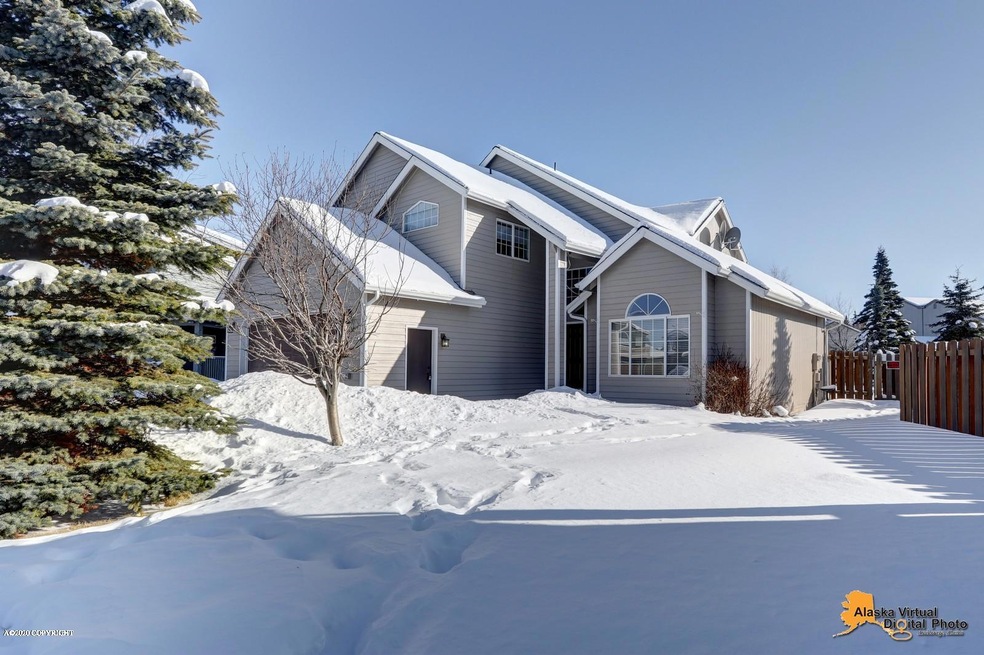 Front of home Winter