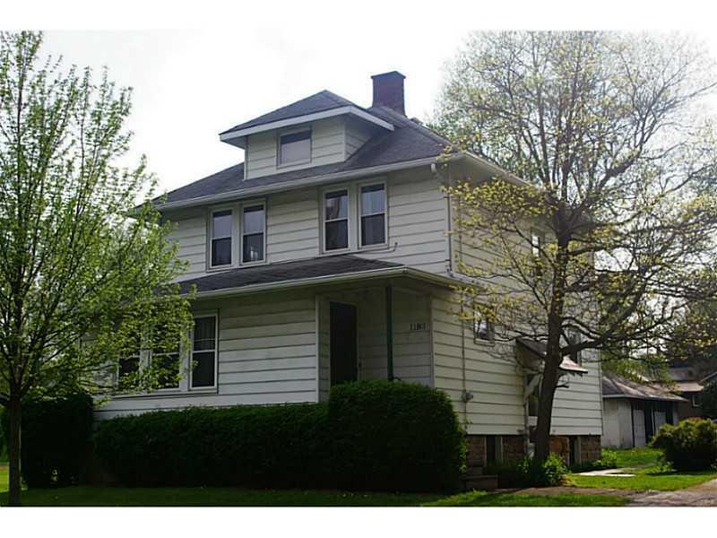 Exterior Front. 3 bedroom, 1 bathroom frame house 