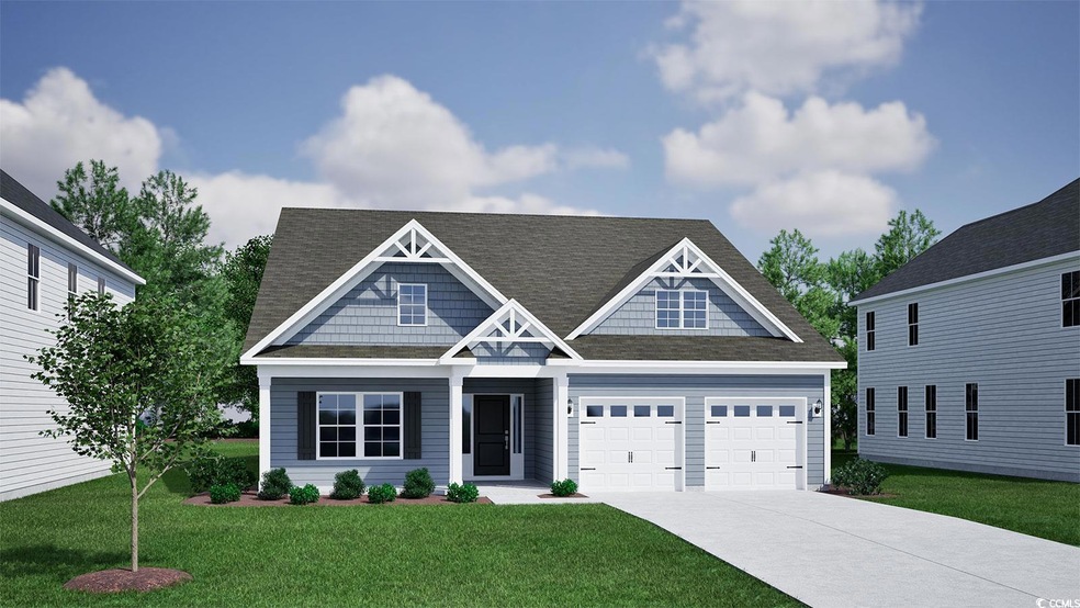 Craftsman-style house featuring driveway, a front 