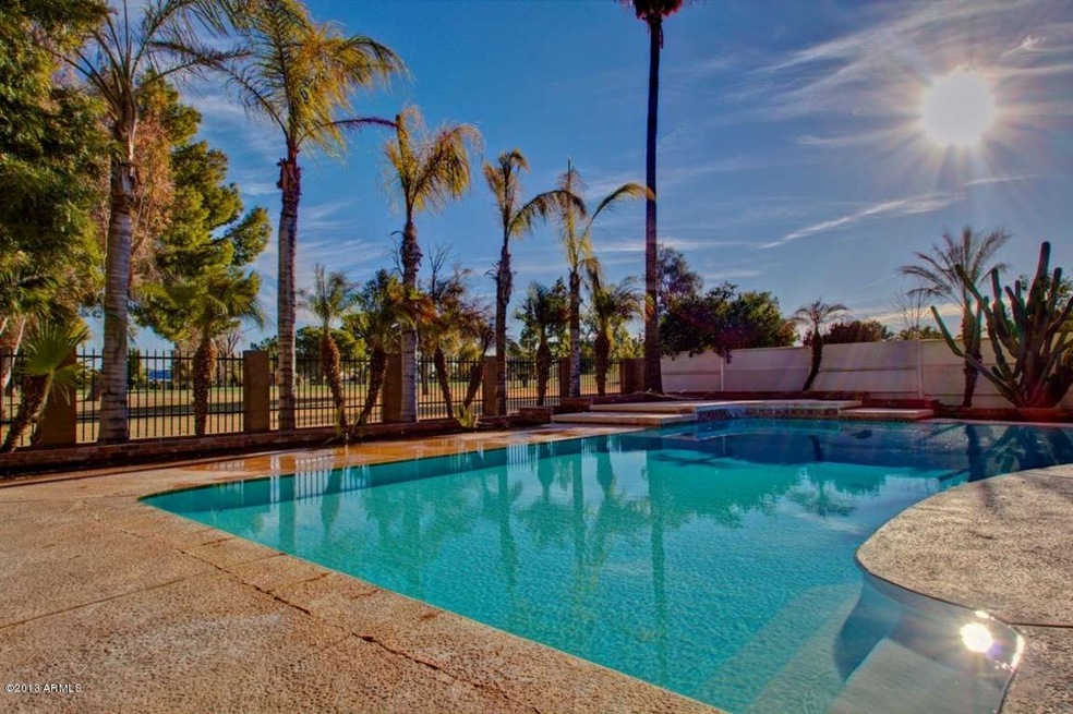 Pool area