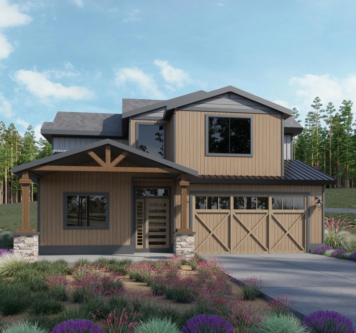 Exterior rendering