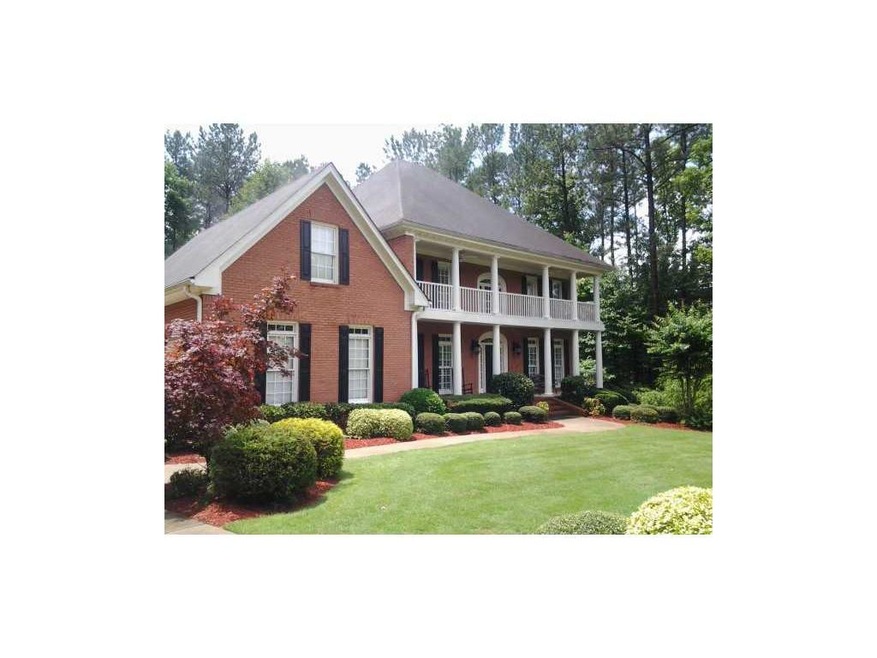 Exterior Front. 4 sided brick, 3 car garage, cul-d