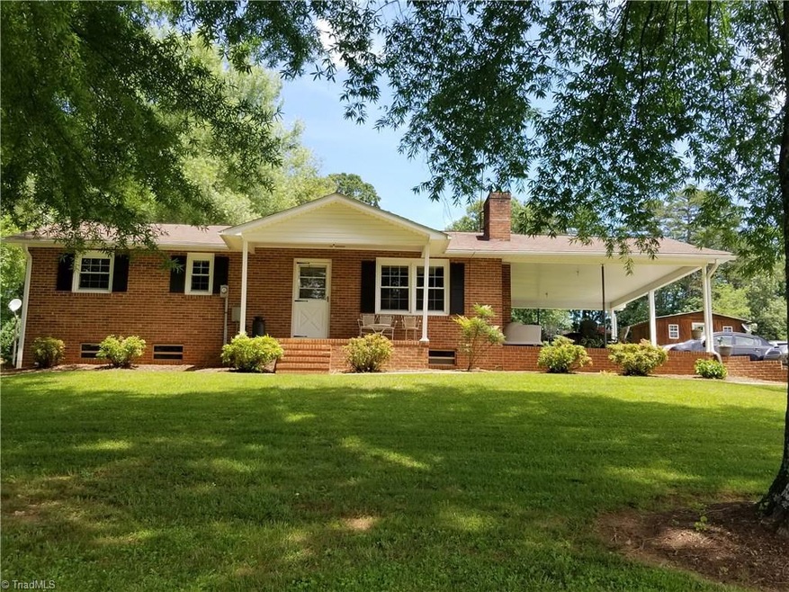 View from front yard