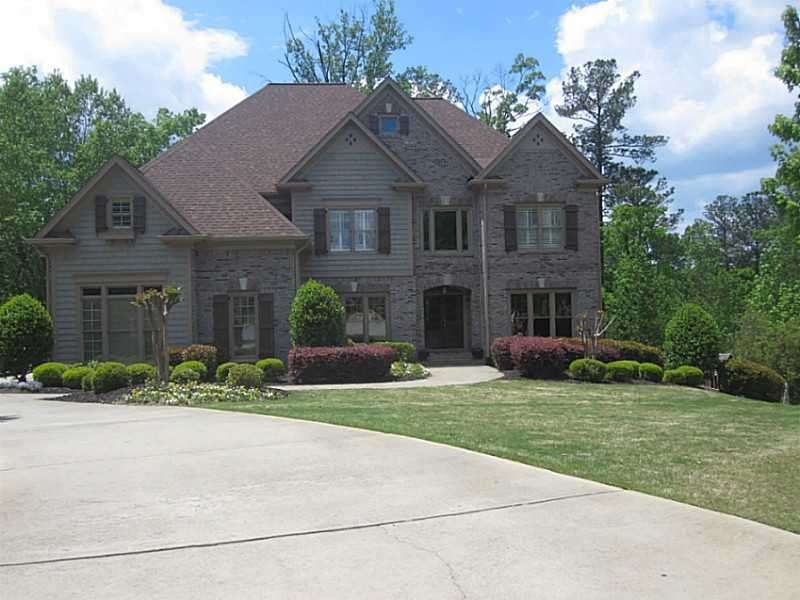Exterior Front. This stately brick home sits on a 