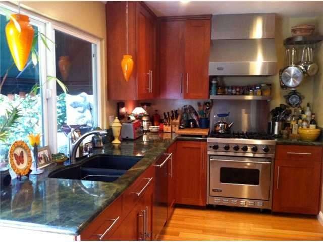 Slab Granite Countertops, Recessed & Accent Lighti