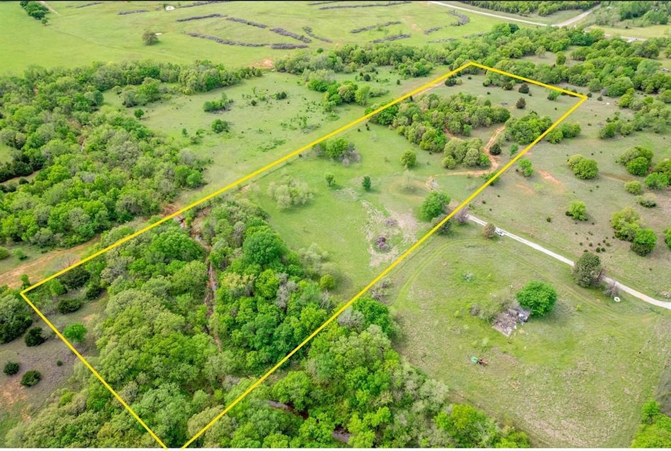 Bird's eye view featuring a rural view
