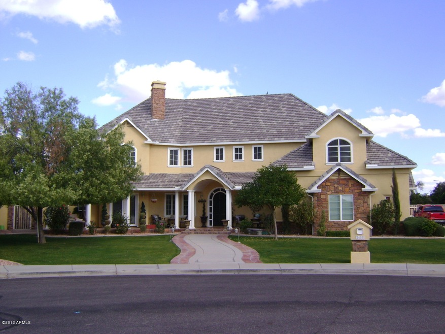 front of home
