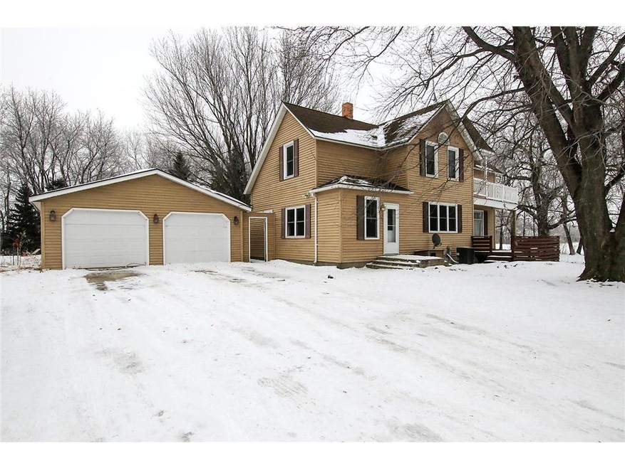 4 bedroom, 2 bath two story home on 6.57 acres. Th
