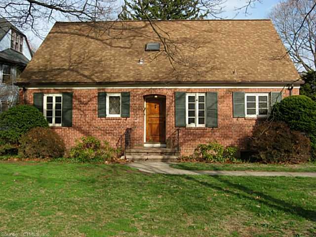 Exterior Front. Front on Whitney Ave, facing west
