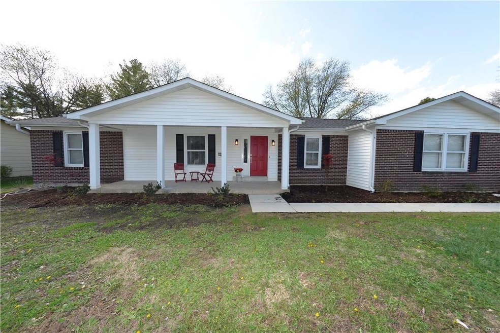 2061 Seven Pines Drive 63146—This view of the fron