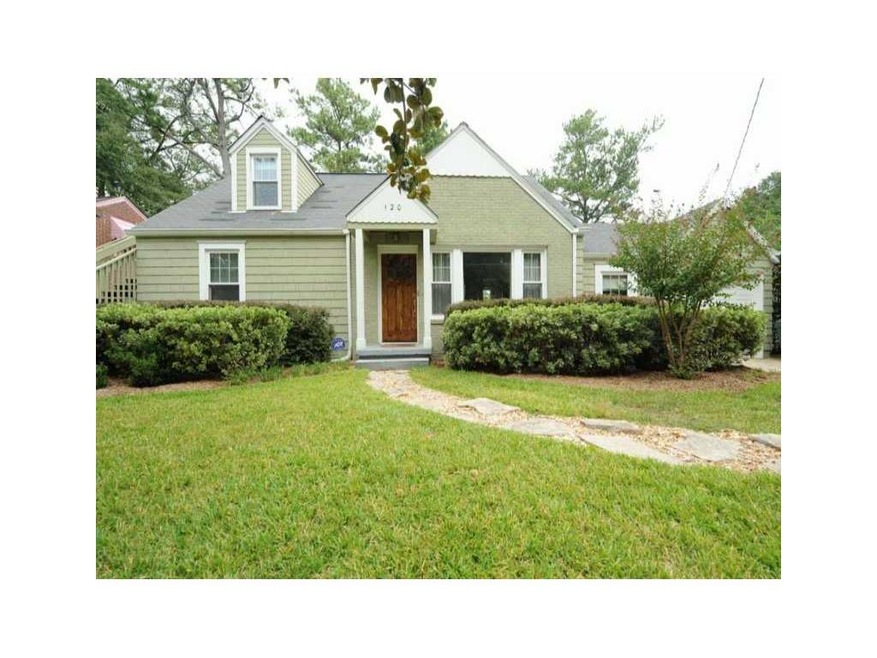 Exterior Front. Welcome home to 120 E. Pharr Road.