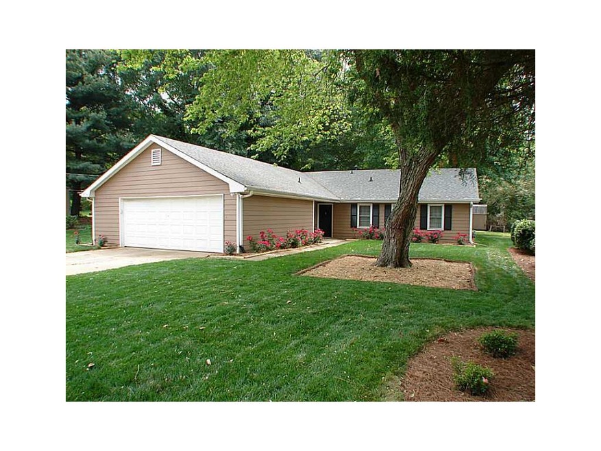 Exterior Front. Large level .47 acre lot